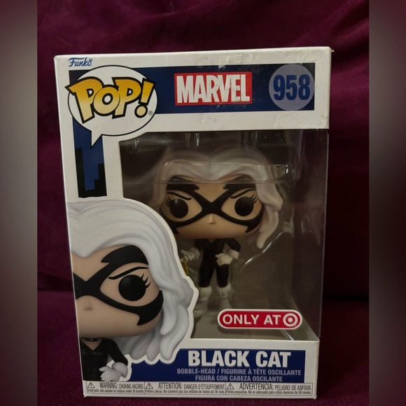 Funko Pop Marvel Black Cat Figure - Picture 1 of 5